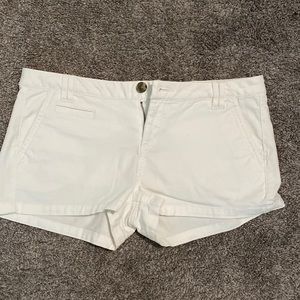 Express white shorts